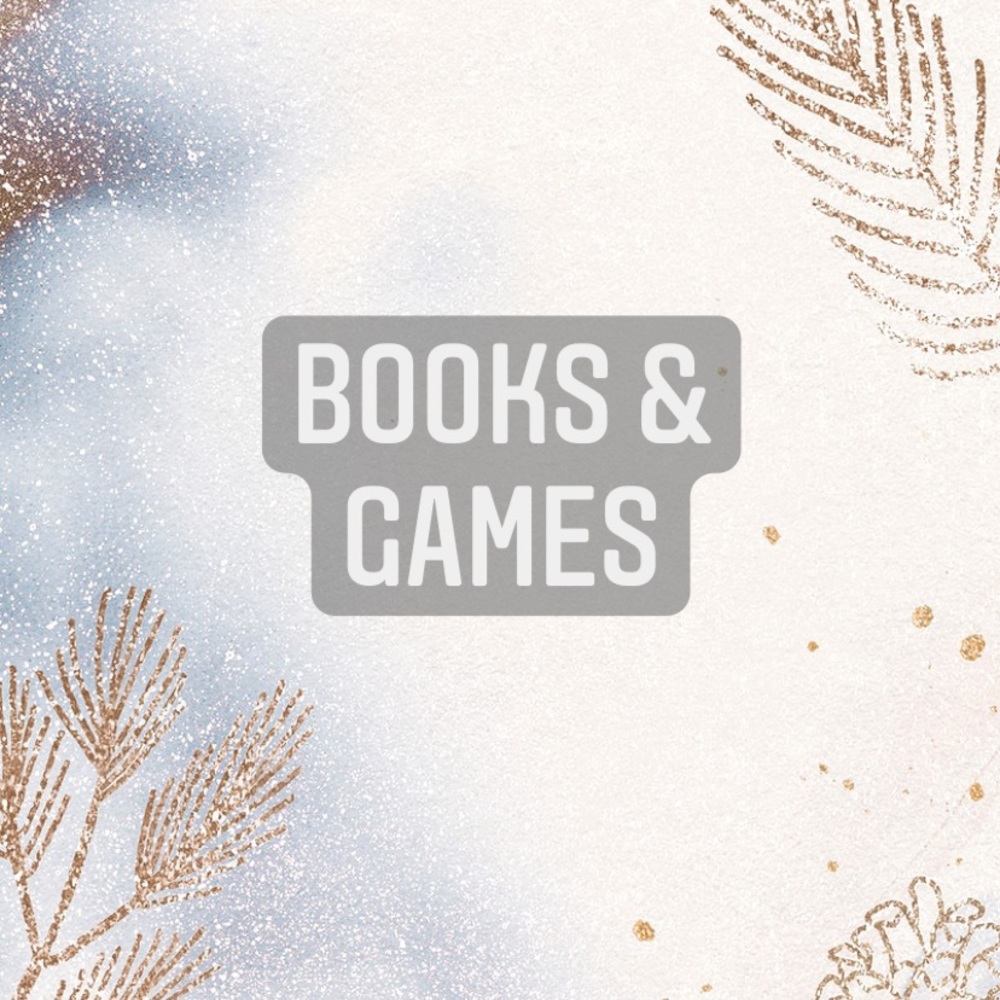 Books & Games ‼️